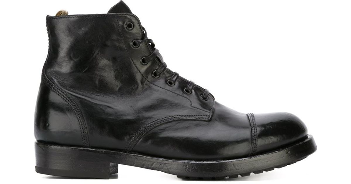 Officine Creative 'lowry' Boots in Black for Men | Lyst