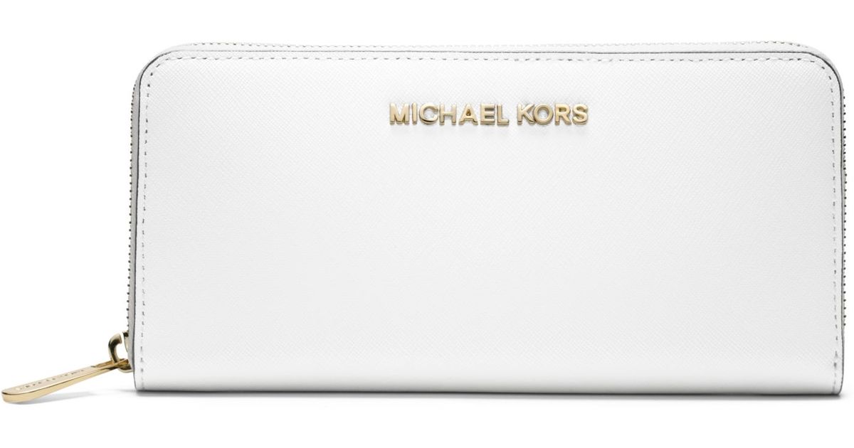 michael kors white wallet