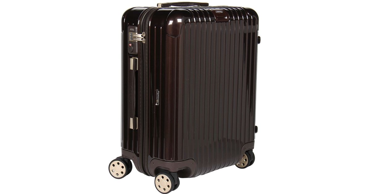 RIMOWA Salsa Deluxe Cabin Multiwheel® in Chocolate (Brown) Lyst