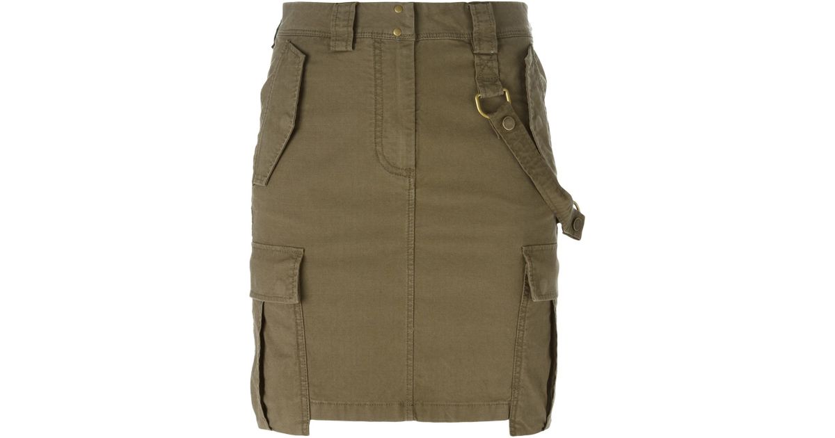 cargo style skirt
