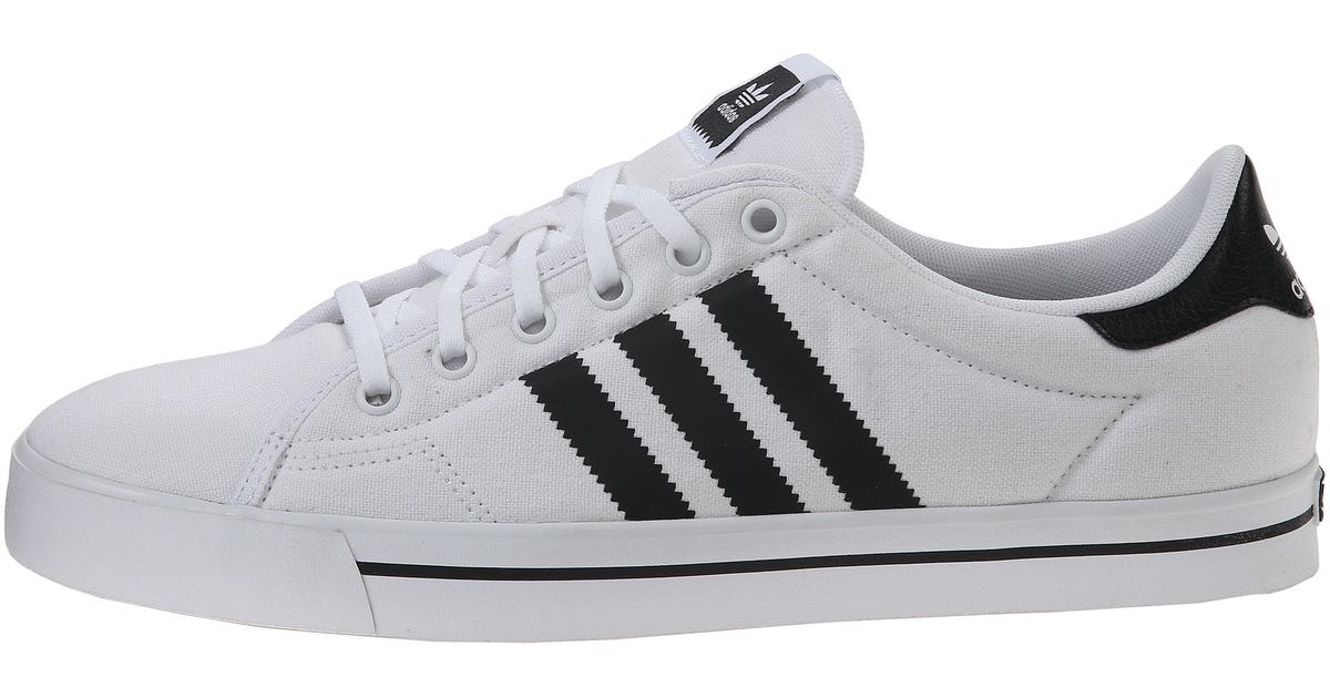 adidas Adicourt Stripes in White for Men - Lyst