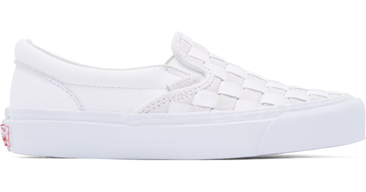 vans basket weave slip on vans basket weave slip on