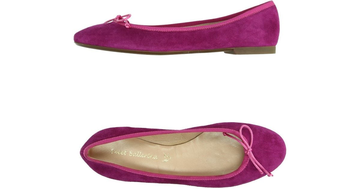 light purple ballet flats