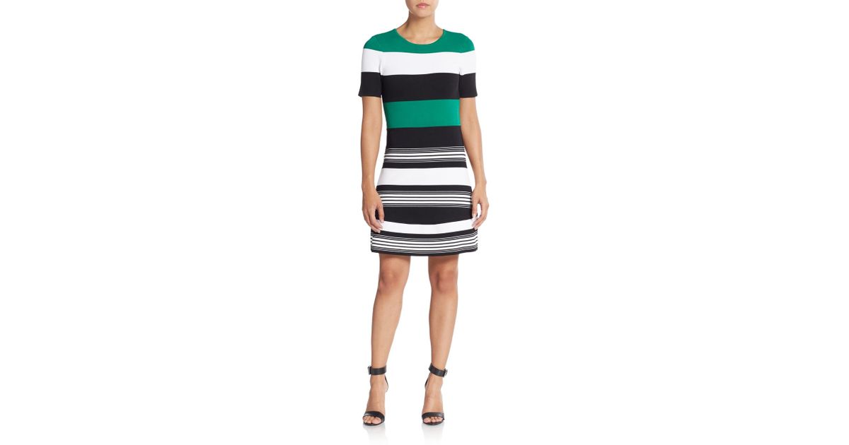 alc striped dress