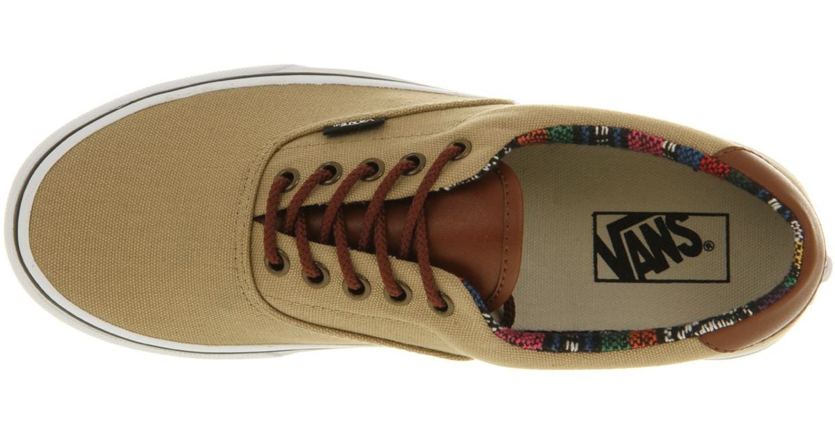 khaki vans era