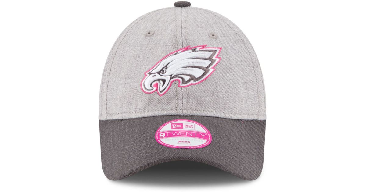 pink philadelphia eagles hat