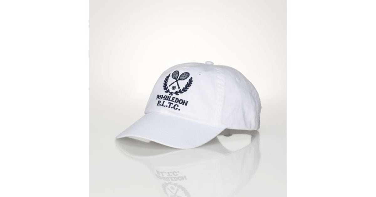 ralph lauren wimbledon cap