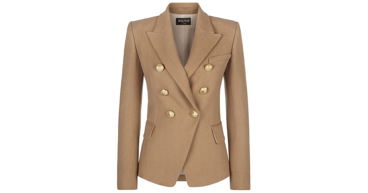 blazer with basket