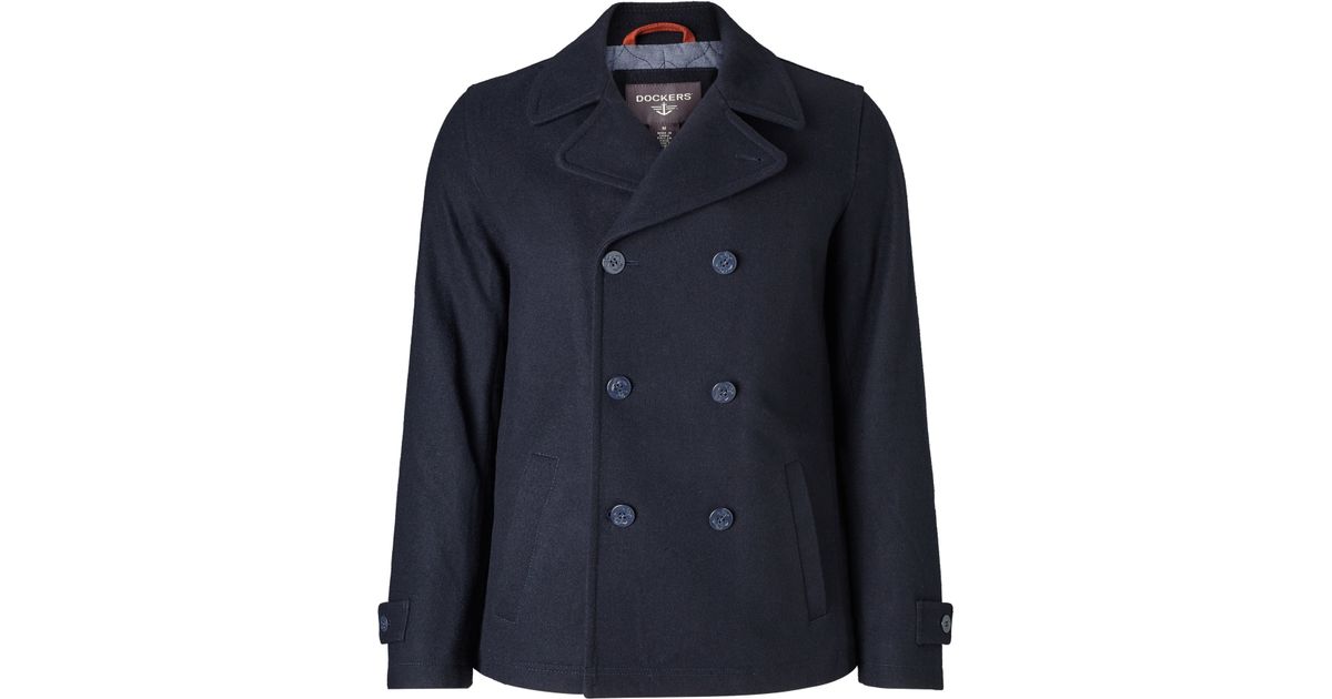 dockers peacoat