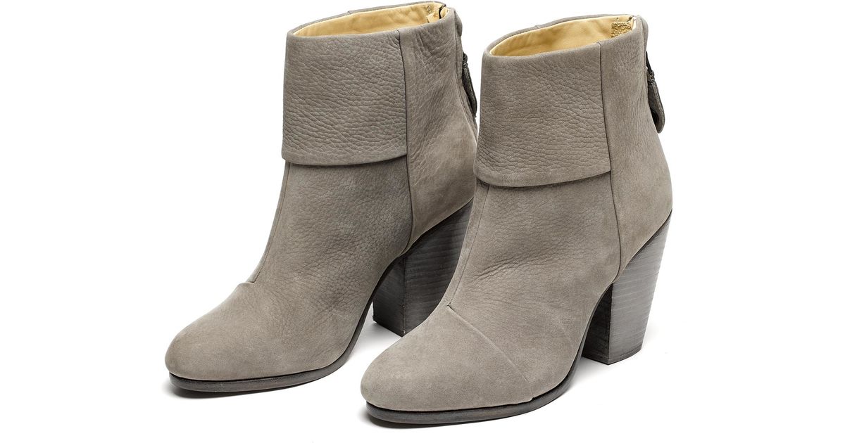 rag and bone newbury boot grey