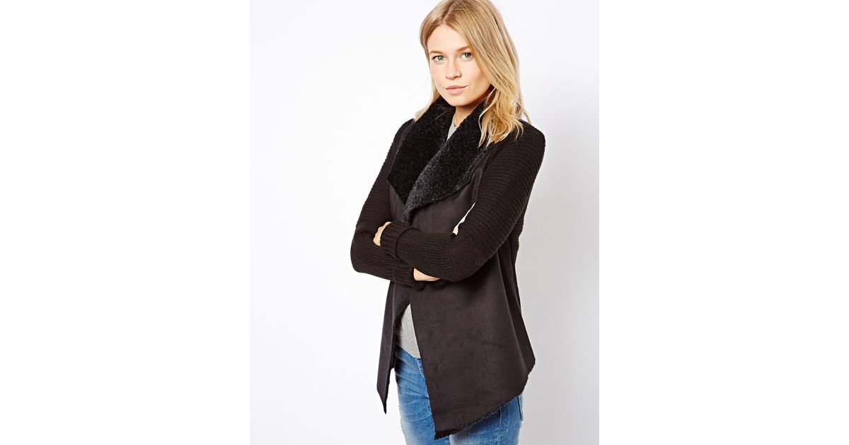 oasis black cardigan