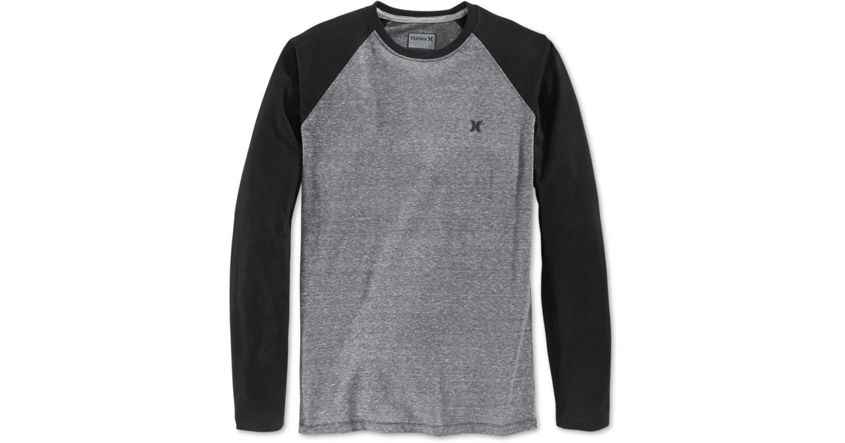 Download Hurley Synthetic Men's Ellis Long-raglan-sleeve T-shirt in ...