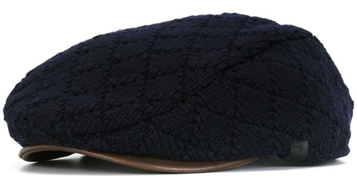 armani flat cap