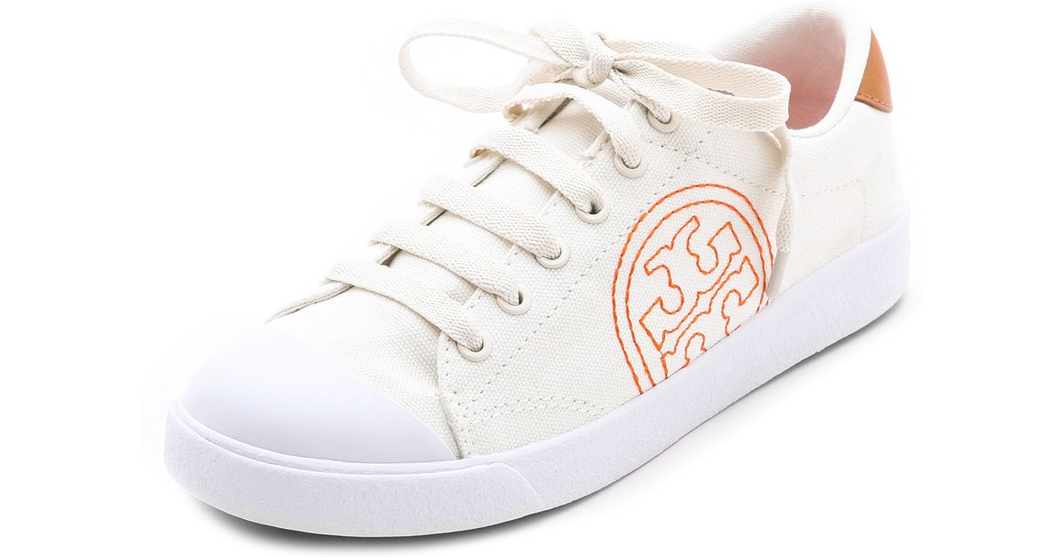tory burch white sneakers