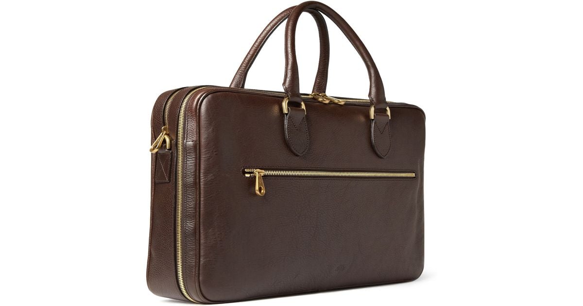 Mulberry heathcliffe briefcase top