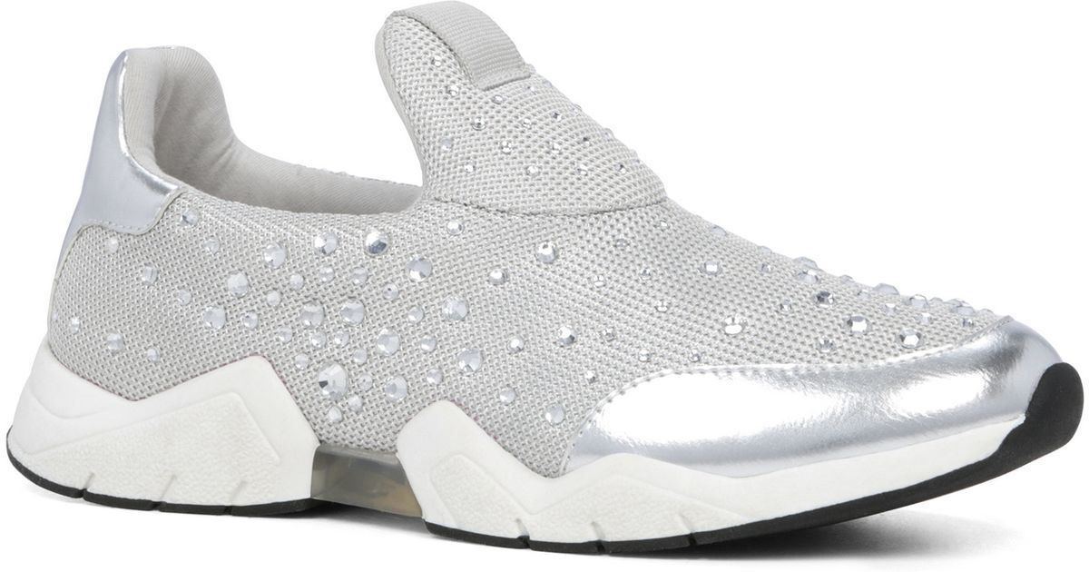 aldo silver sneakers