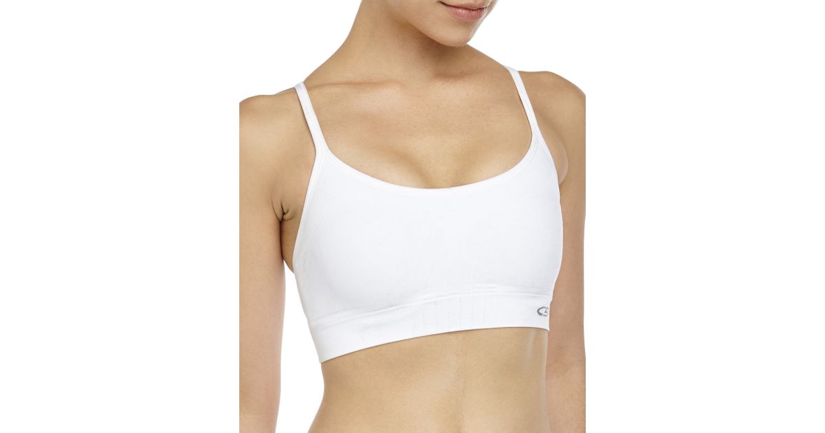 white champion sports bra