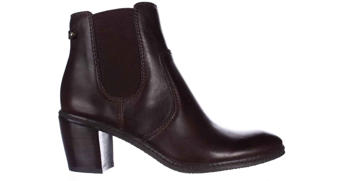 anne klein black leather boots