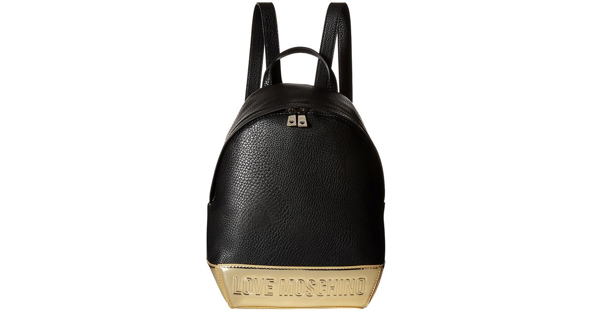 black and gold backpacks