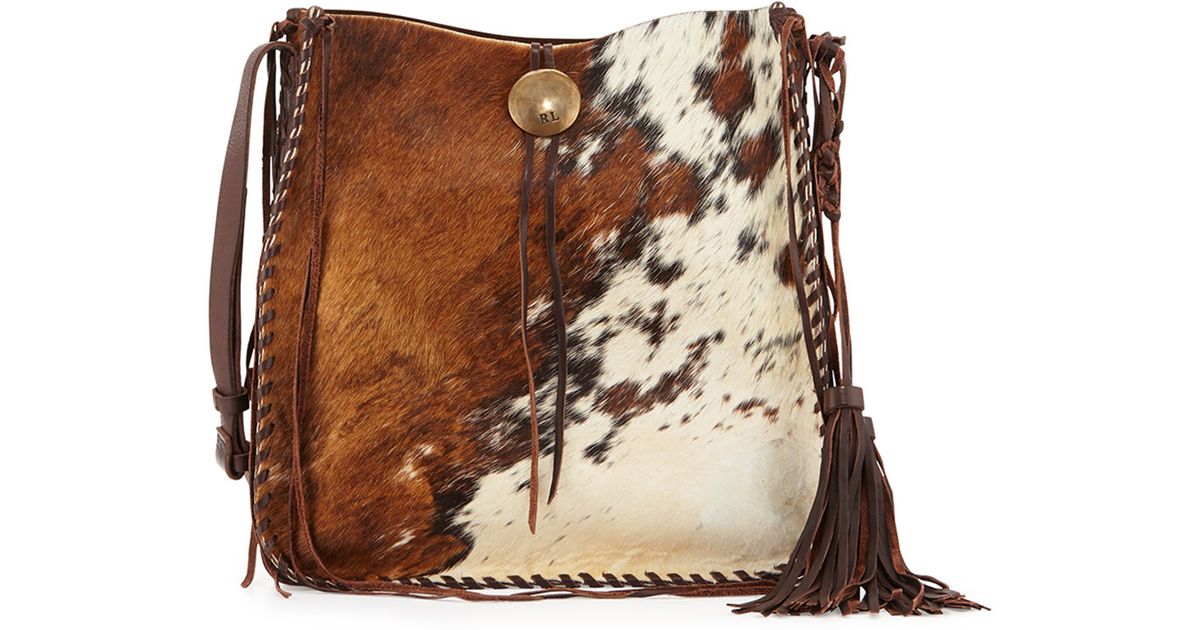ralph lauren calf hair bag