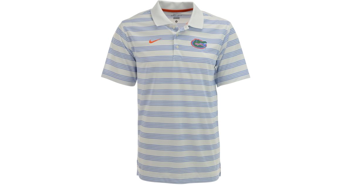 Nike Men'S Florida Gators Dri-Fit Preseason Polo Shirt in Blue for Men |  Lyst