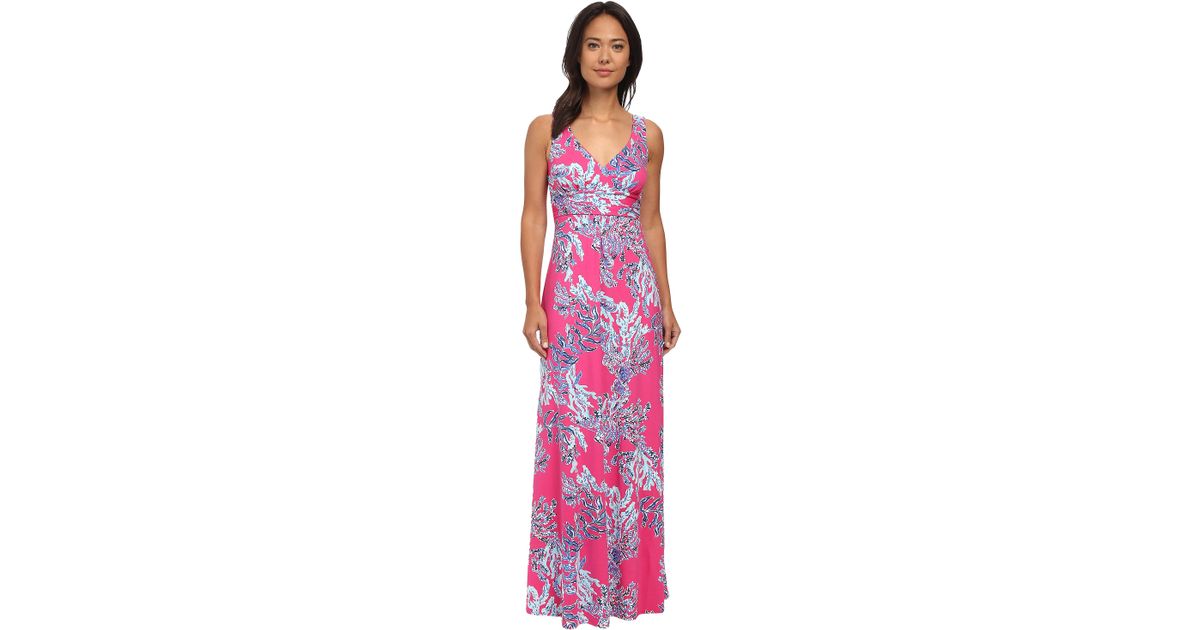 Lilly Pulitzer Sloane Maxi Dress In Pink Lyst