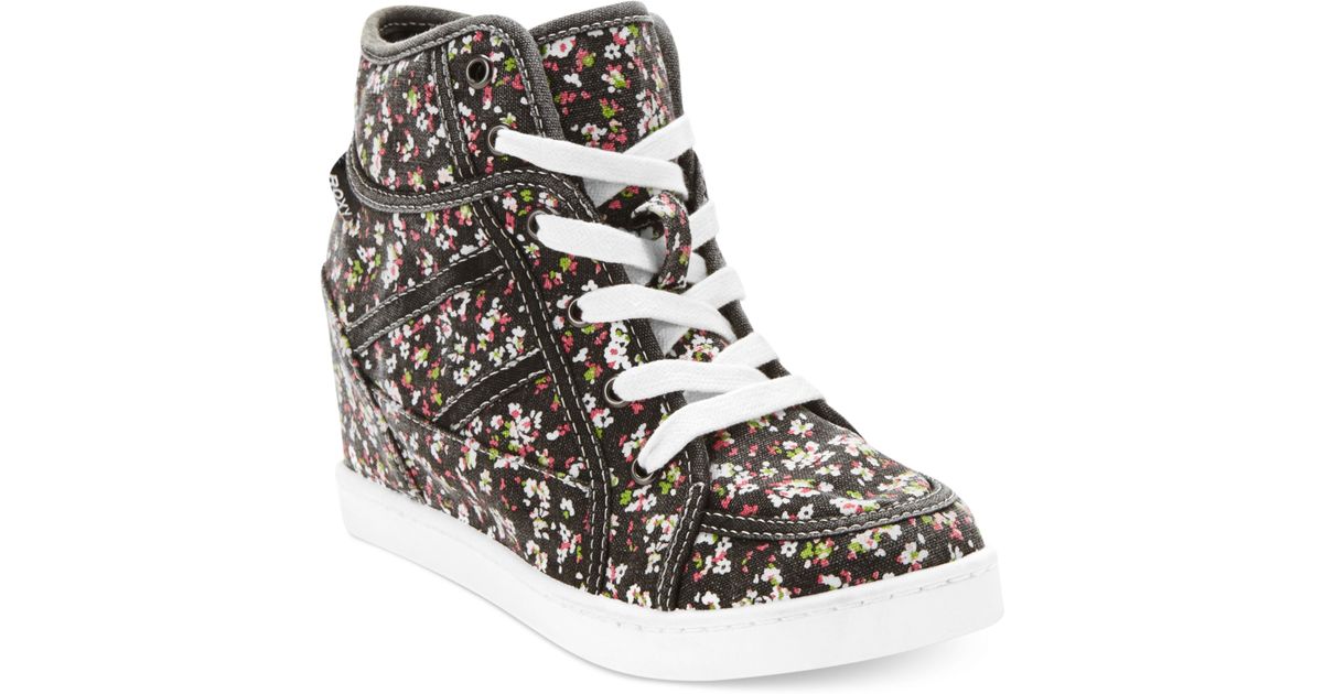 roxy alexa wedge sneakers