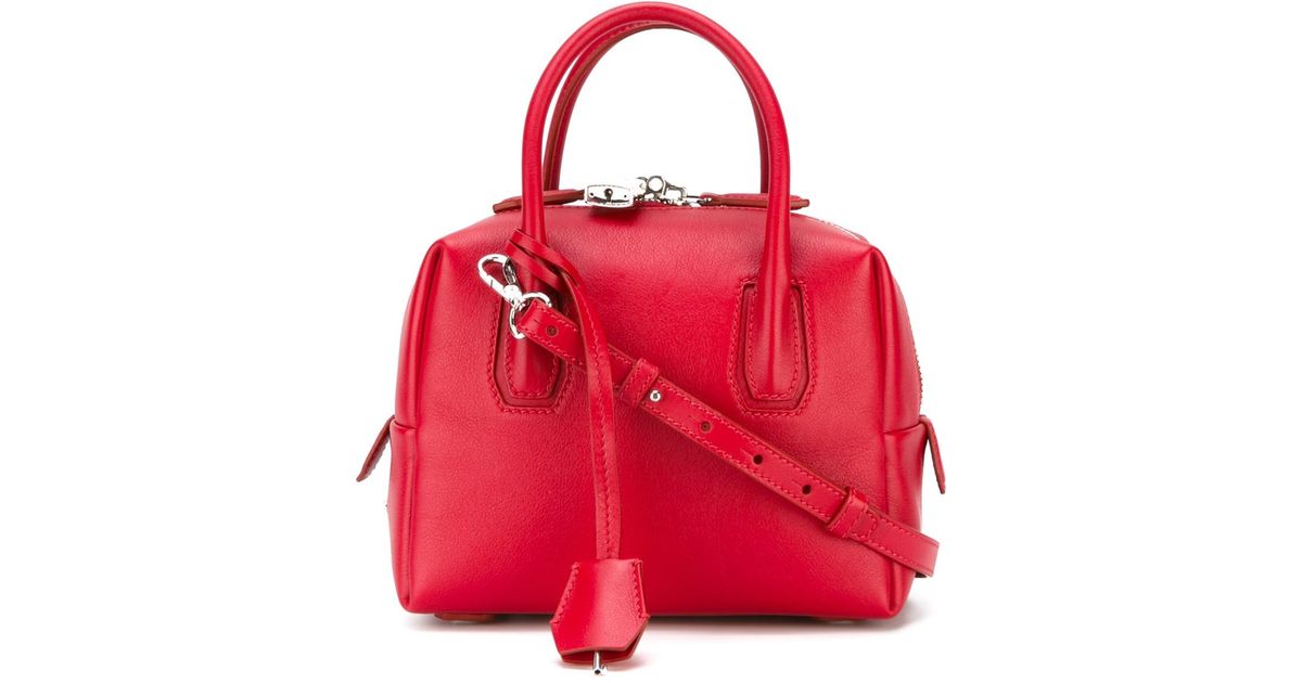 mcm mini shopper tote