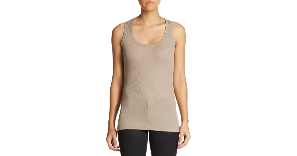 bcbg racerback tank