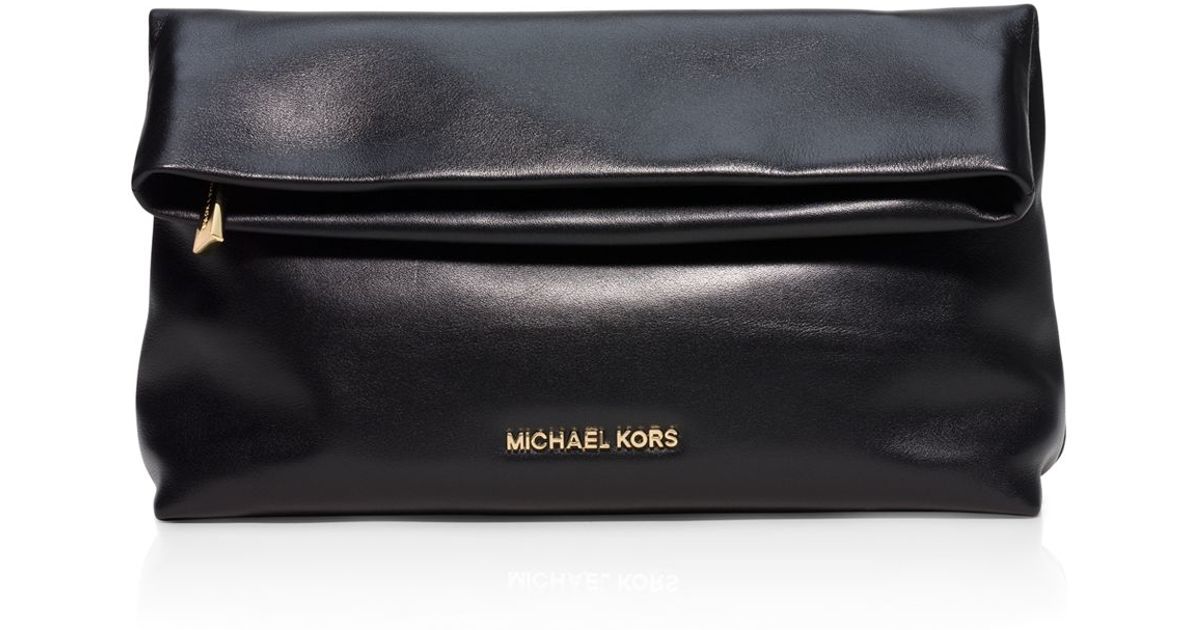 MICHAEL Michael Kors Leather Daria Fold 