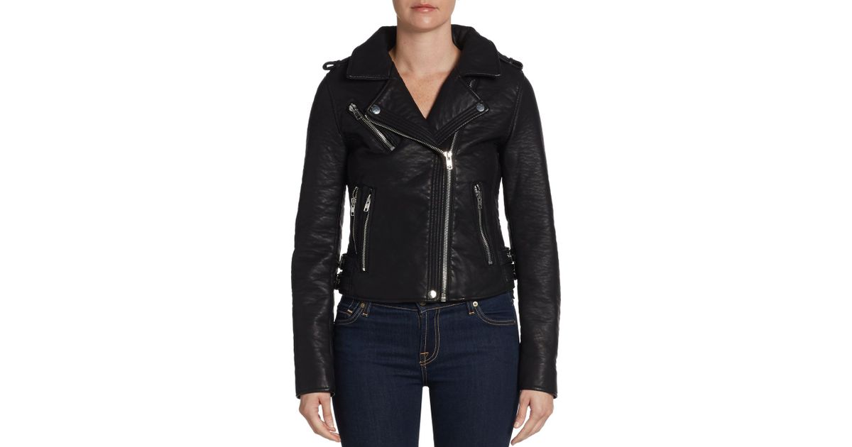 bke faux leather jacket