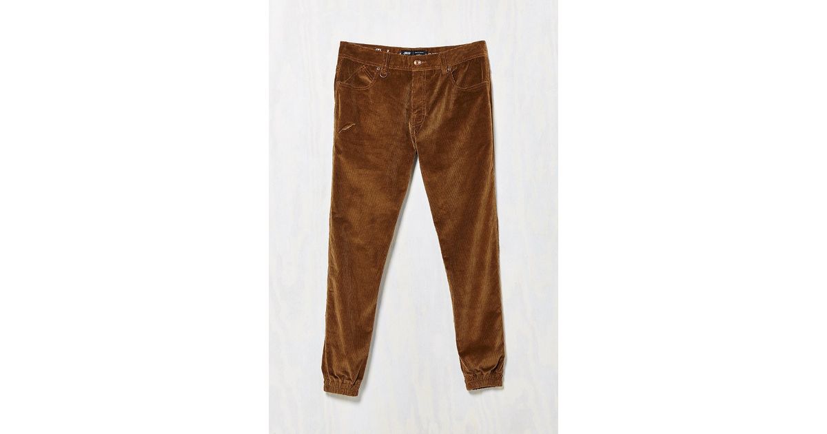 corduroy jogger pants mens