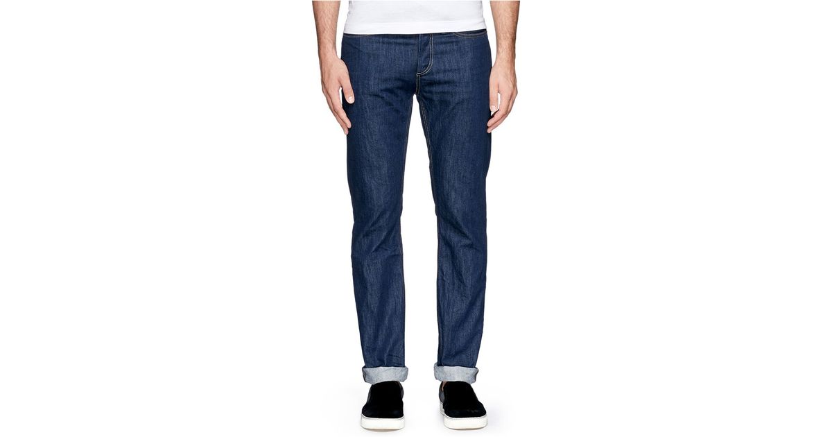 Denham Drill Fit Jeans in Blue for Men 