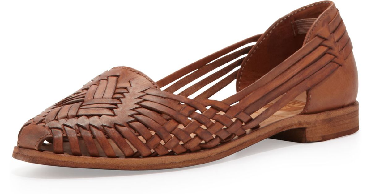 brown huaraches sandals