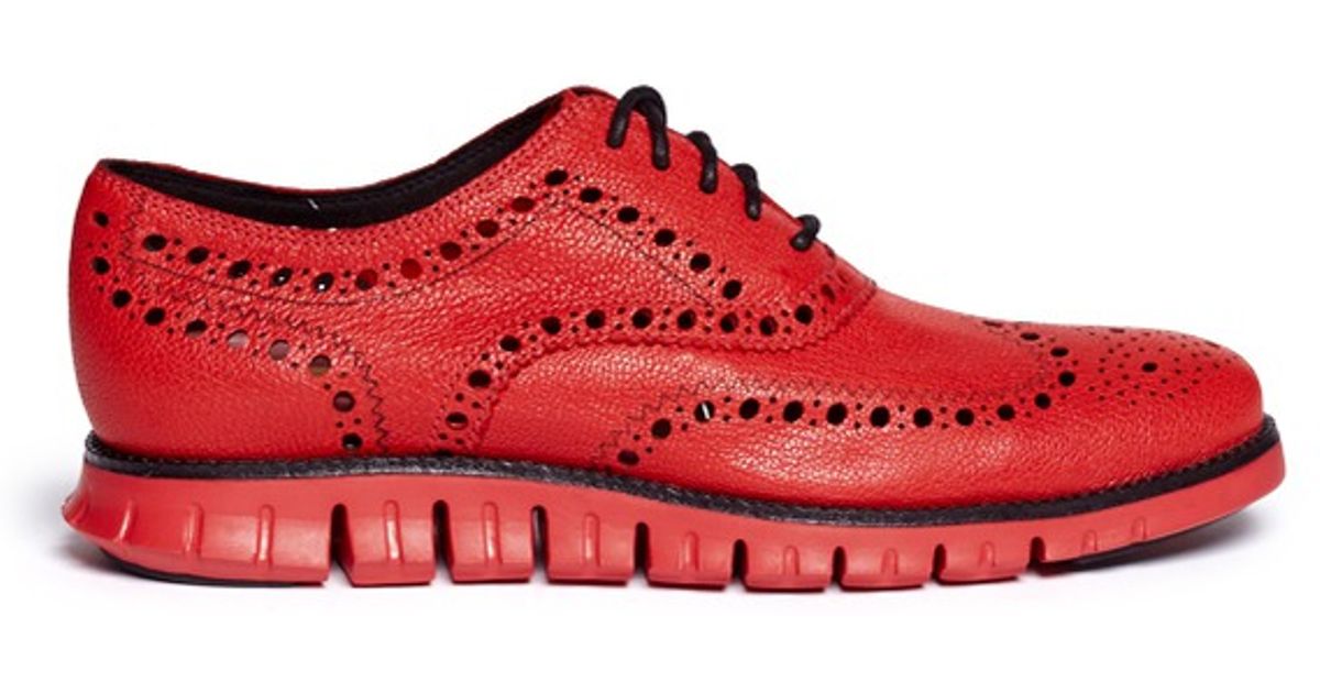 cole haan red shoes