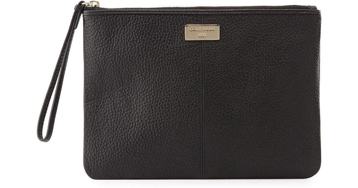 black pouch purse