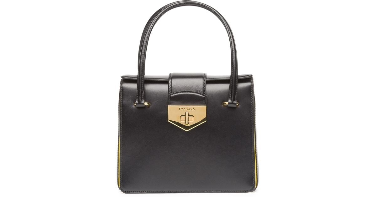 prada black satchel