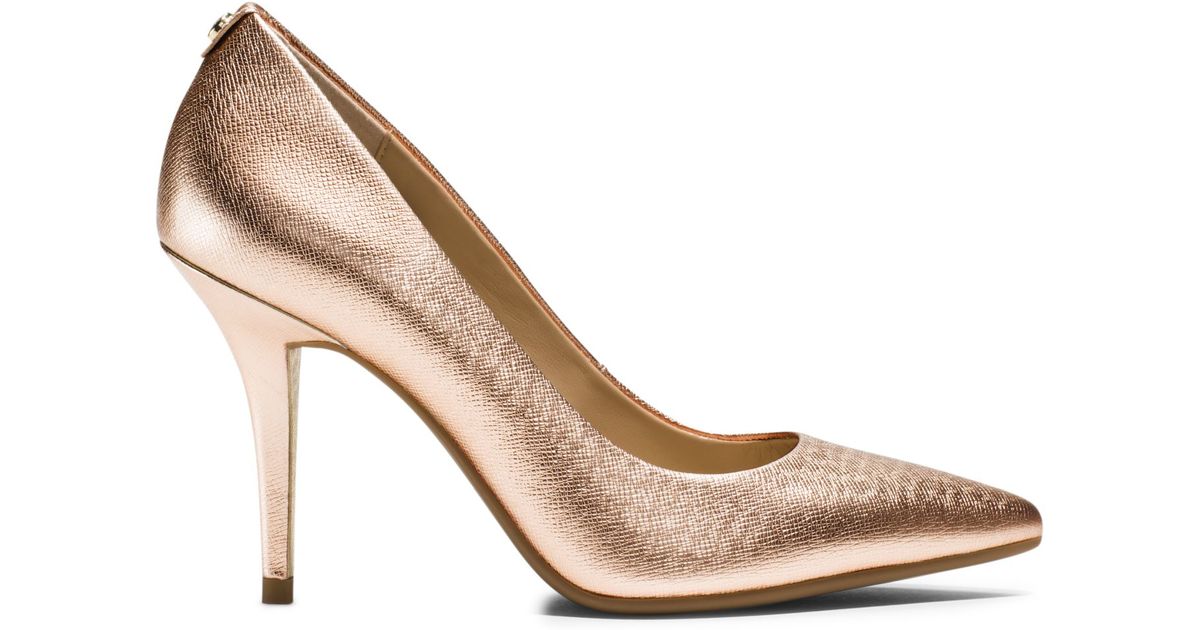 michael michael kors flex leather pump