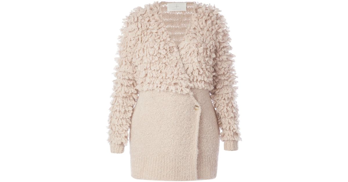 loop fringe cardigan
