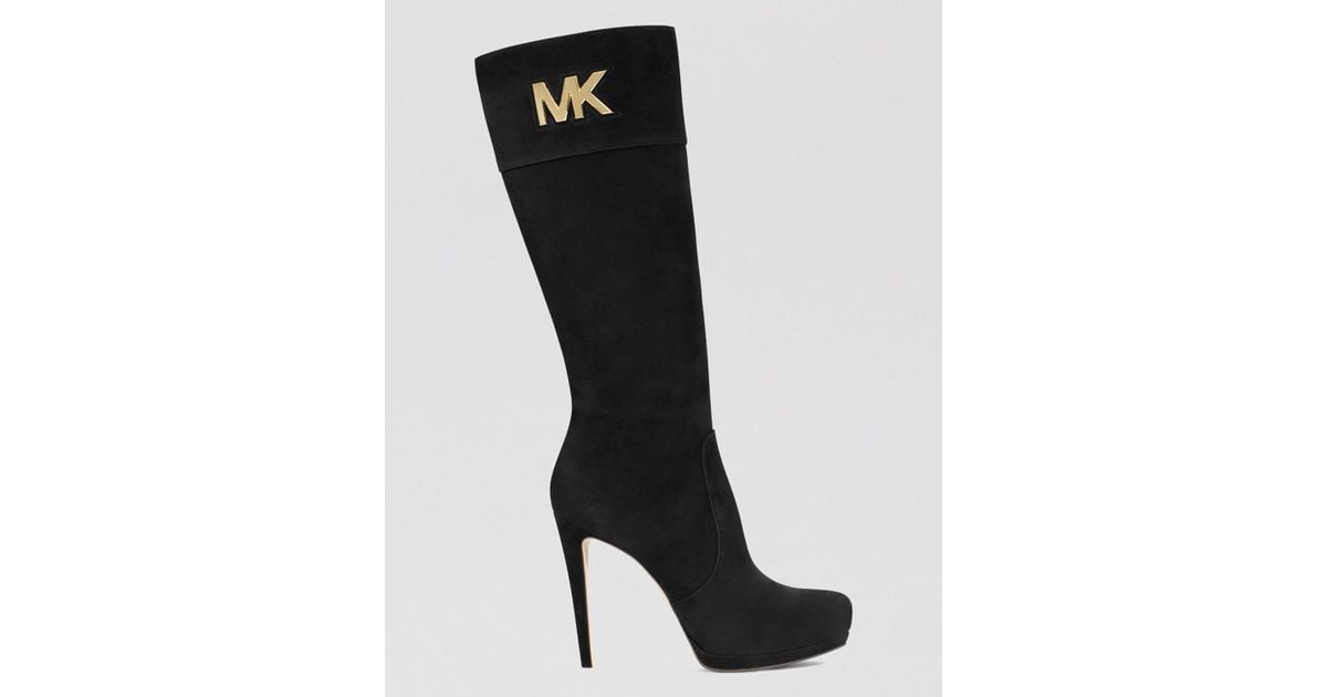 mk high heel boots