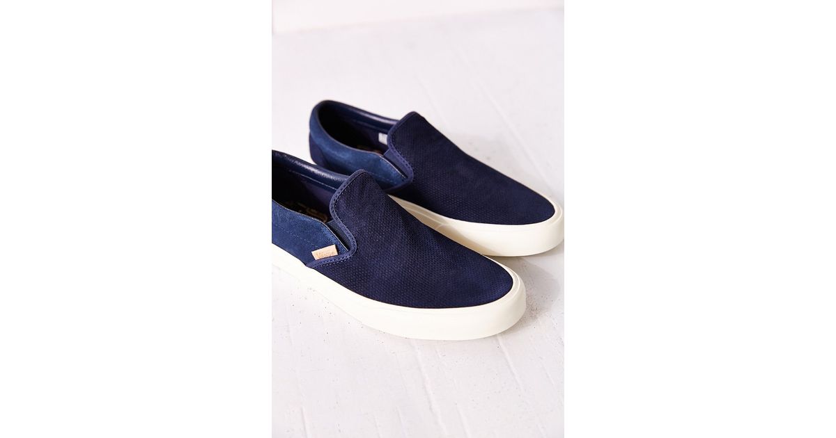 vans classic knit suede slip-on womens 
