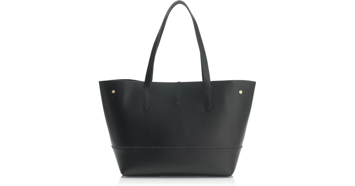 j crew tote leather