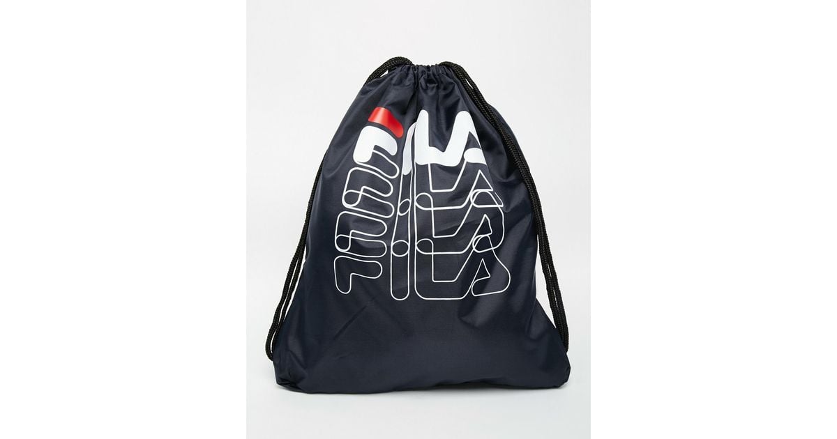 fila drawstring backpack