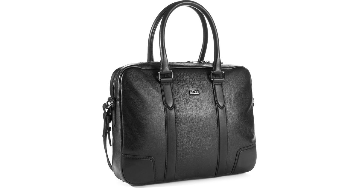 hugo boss mens briefcase