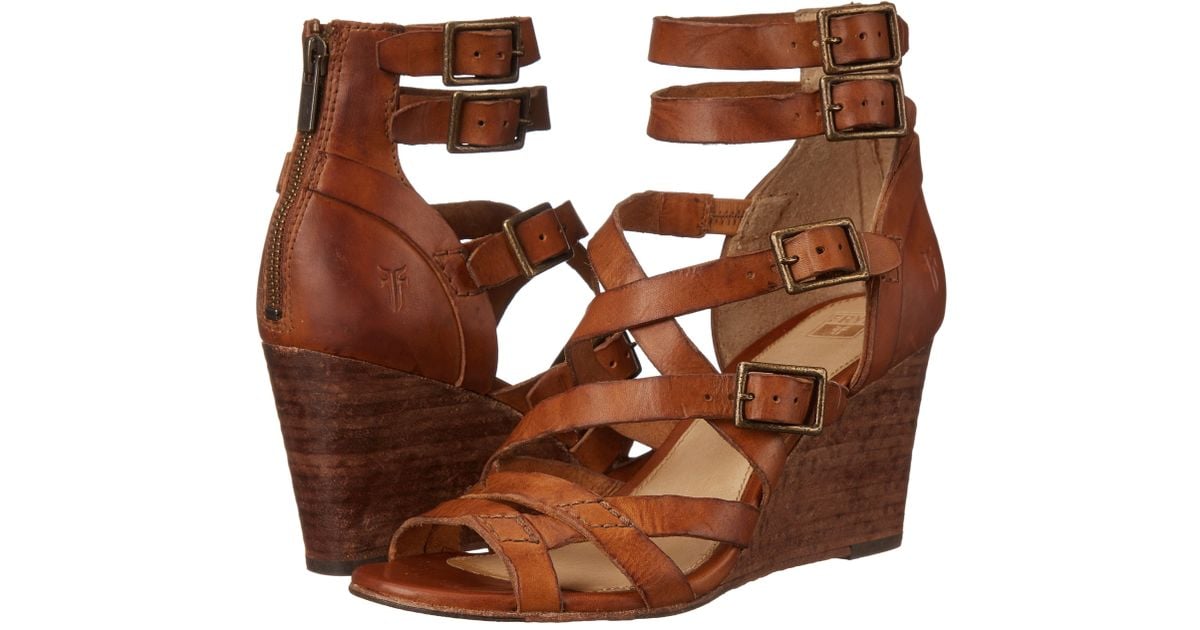 Frye wedge shoes on sale
