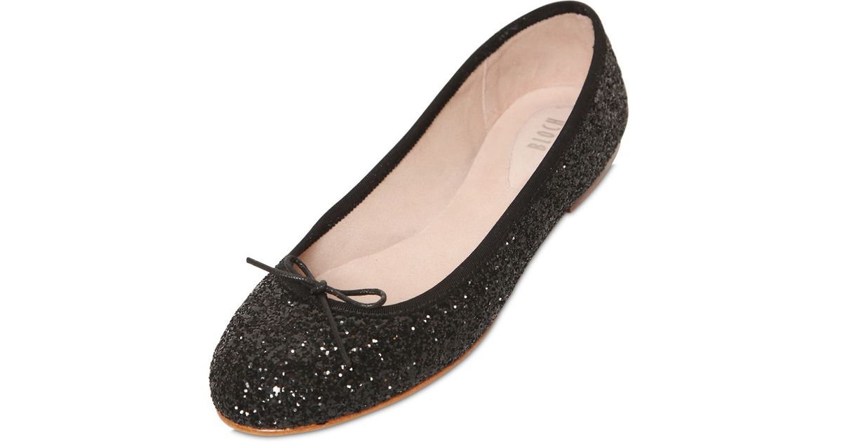 sparkly ballerina shoes