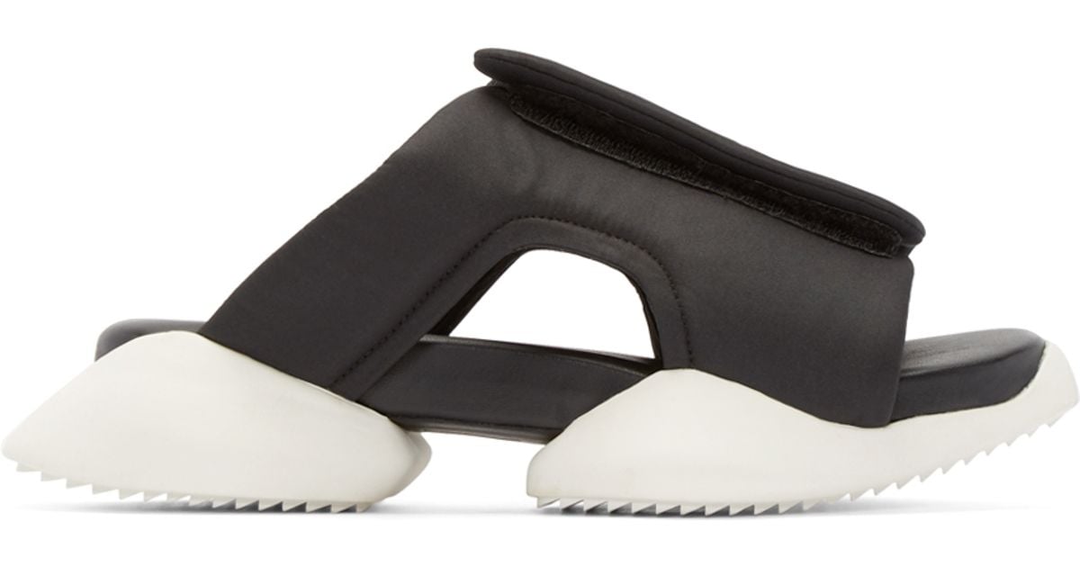 Rick Owens Rubber Black \u0026 White Adidas 