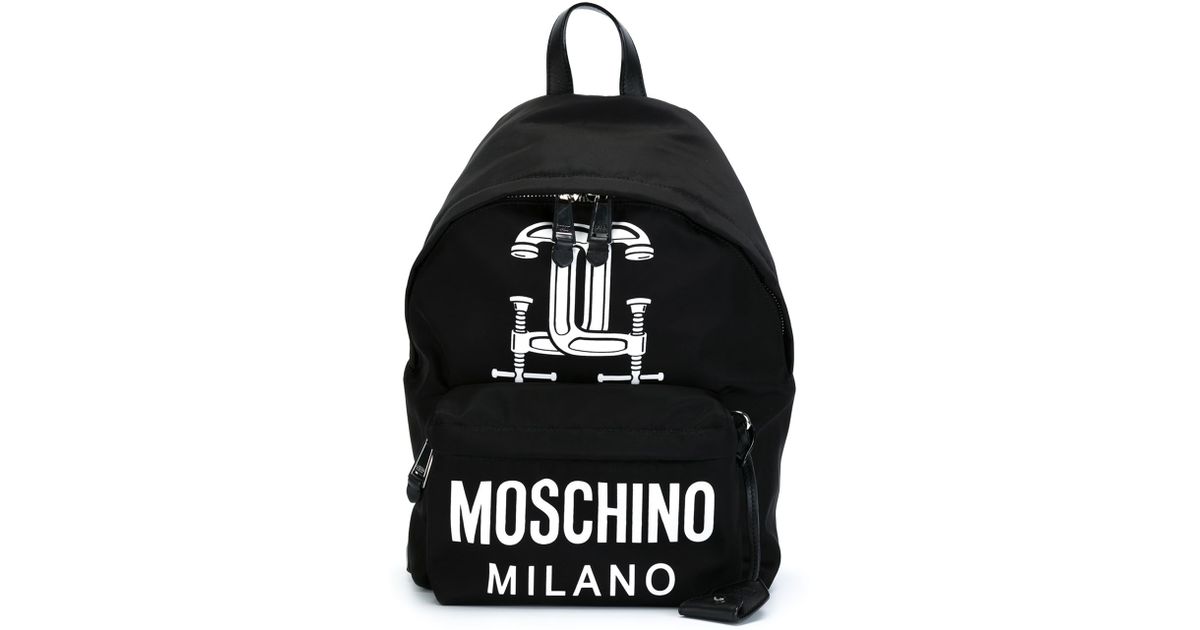 moschino milano backpack