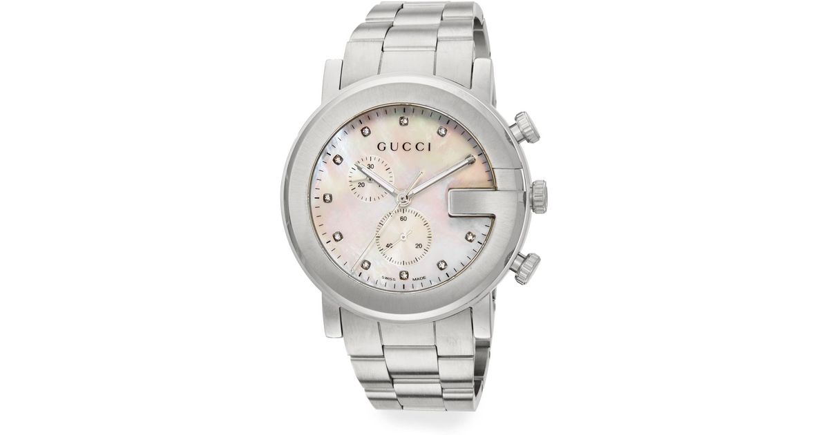 gucci g chrono diamond watch