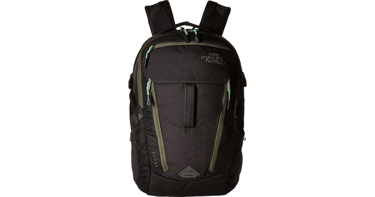 north face surge black